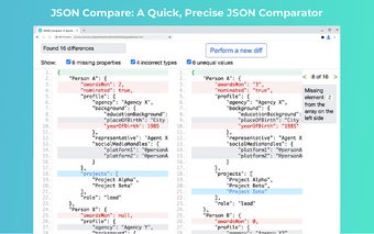 JSON Compare