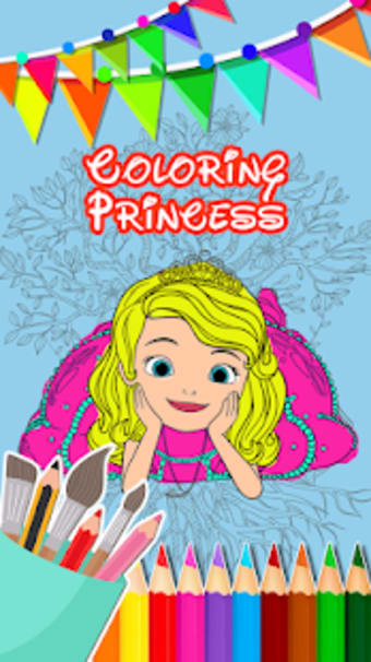 Princess Coloring Book Free Game For Kids