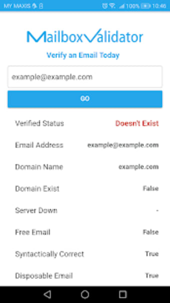 MailboxValidator Email Validator