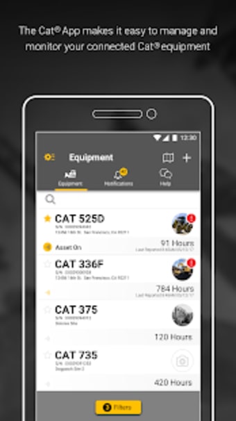 Cat App: Fleet Management