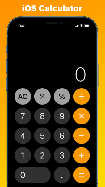 iOS Calculator iOS 15 - iphone
