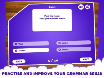 English Grammar Noun Quiz Game - English Nouns App
