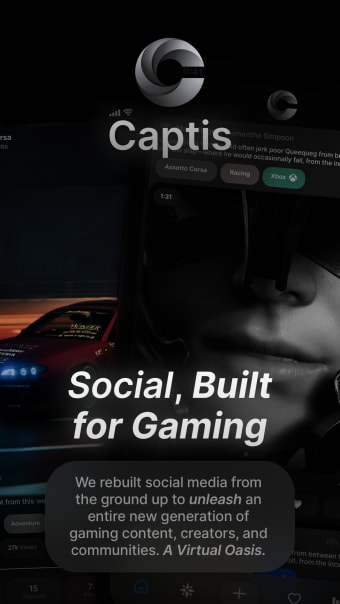 Captis Social for Gamers