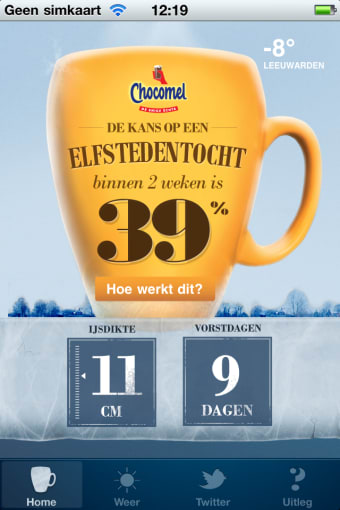 Chocomel Elfstedentochtbarometer