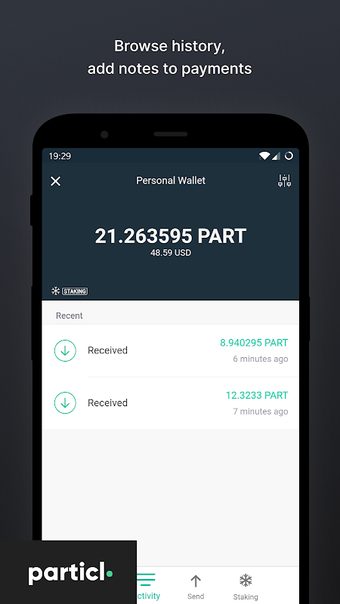 Particl Copay