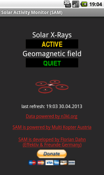 Solar Activity Monitor (SAM)