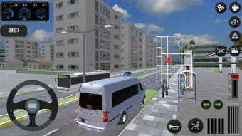 Minibus City Travel Simulator