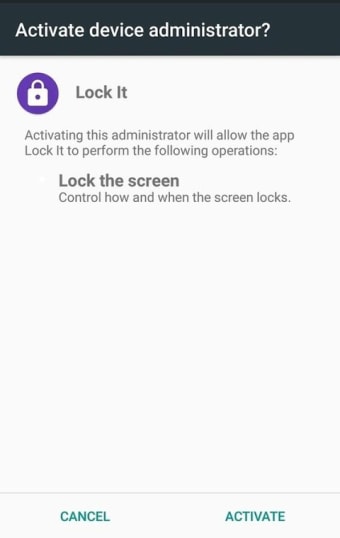 Lock It: Screen Off
