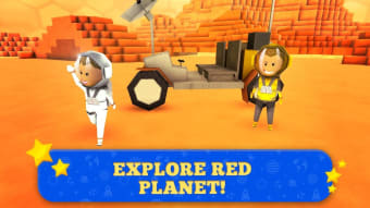 Mars Craft: Crafting  Building Exploration Games