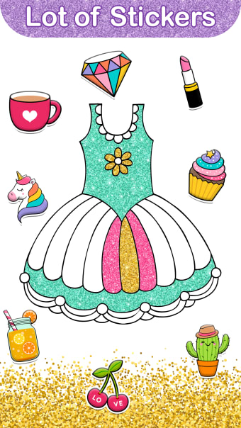 Dress up Coloring Book 2
