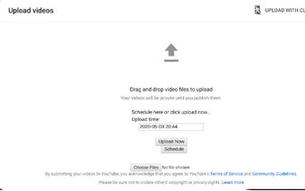 Youtube Upload Timer