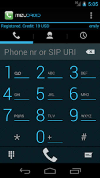 MizuDroid SIP VOIP Softphone