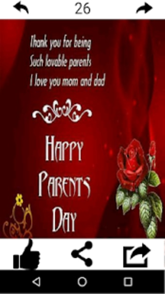 Parents Day Greeting  Wishes