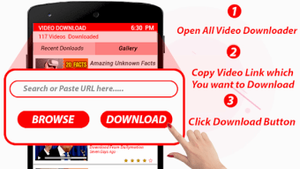 All Video Downloader 2019: Download HD Videos Free