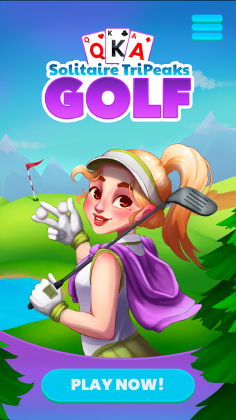 Golf Solitaire TriPeaks Cards