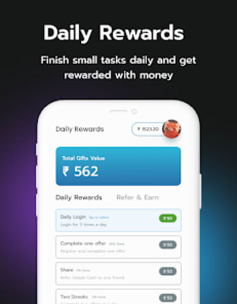 Simple Cash Reward Earning App