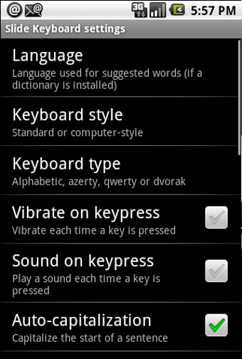 Slide Keyboard APK para Android - Descargar