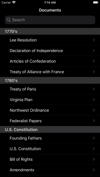 Patriot App US Constitution