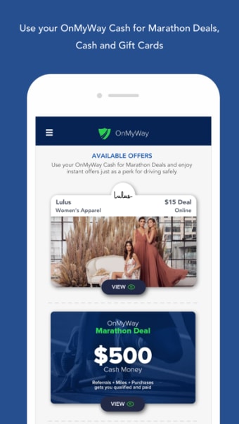 OnMyWay: Drive Safe Get Paid