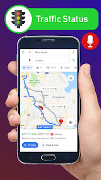 Voice GPS Driving Directions  Live Navigation