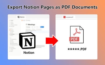 Export Notion to PDF