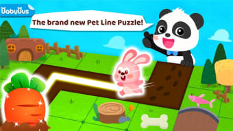 Little Pandas Pet Line Puzzle