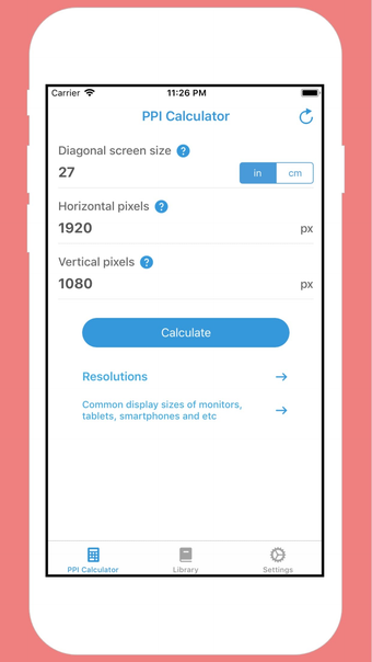 PPI Calc - DPI Calculator