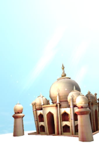 India Taj Mahal 3D