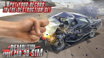 Demolition Sport Car 3D Sim