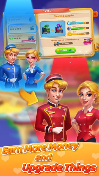 Hotel Marina - Grand Hotel Tycoon Cooking Games