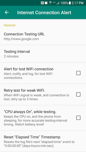 Internet Connection Alert