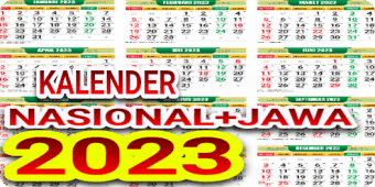 Kalender 2023 Nasional - Jawa