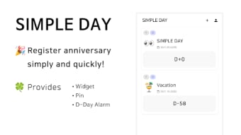 Simple DayD-Day Anniversary