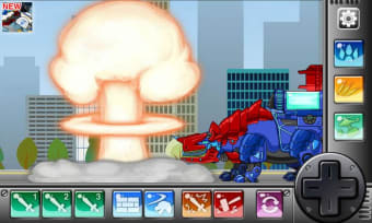 Tyranno+Tricera2-Combine! Dino Robot:Dinosaur Game
