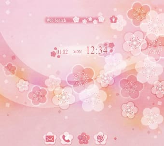 pink Theme Japanese Floral