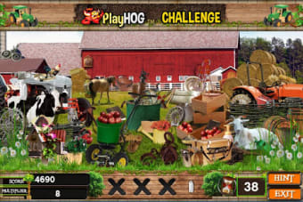 Challenge 28 Red Farm New Free Hidden Object Game