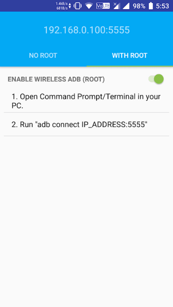 ADB Wireless (with & without root)