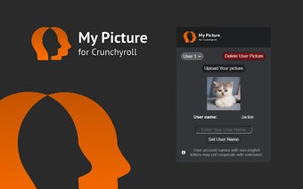 MyPicture for Crunchyroll: custom profile