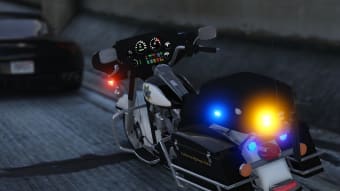 real Police moto bike Chase