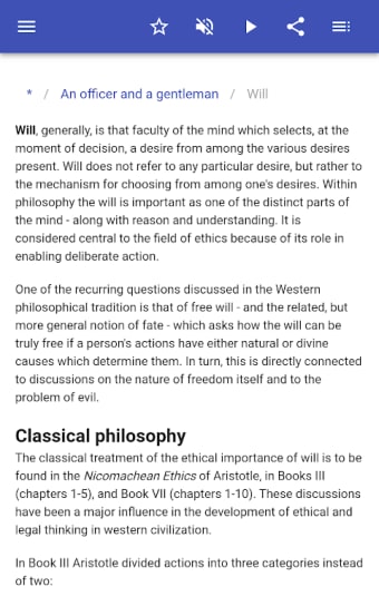 The concepts of ethics