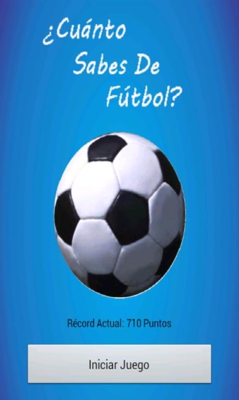 ¿Sabes de Fútbol?