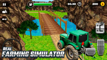 Real Farming Tractor simulator 2019