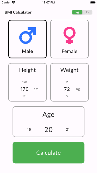 BMI Calculator - Track Health