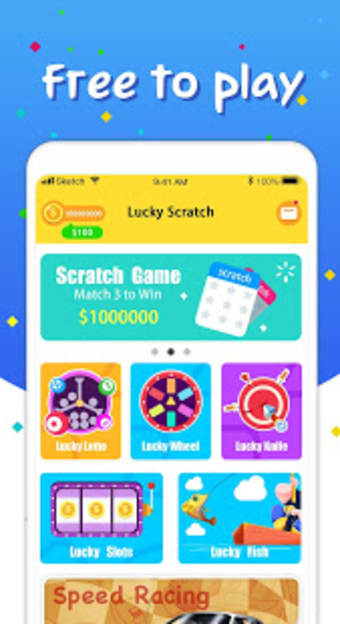 Lucky ScratchHappy to Lucky Day  Feel Great