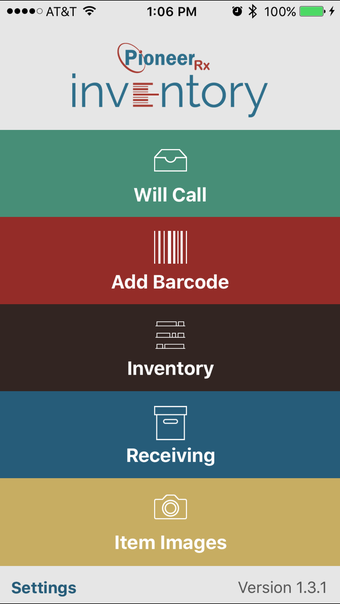 PioneerRx Mobile Inventory