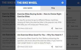 The Bike Wheel - Update Latest Blog News