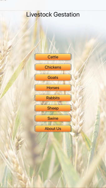 Livestock Gestation Calculator