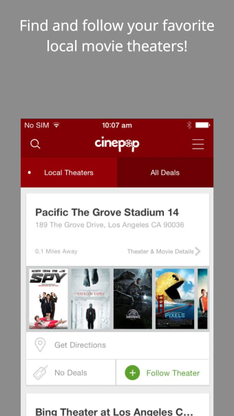 Cinepop - Showtimes Deals and Discounts for Movies at Theaters