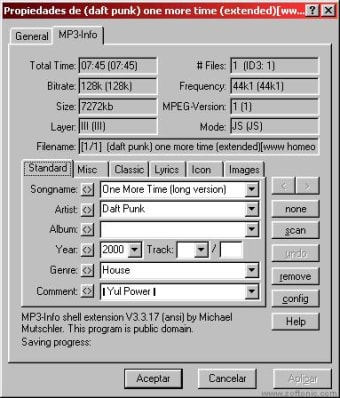 MP3-Info Extension