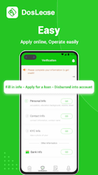 Doslease: Fast Personal Loan